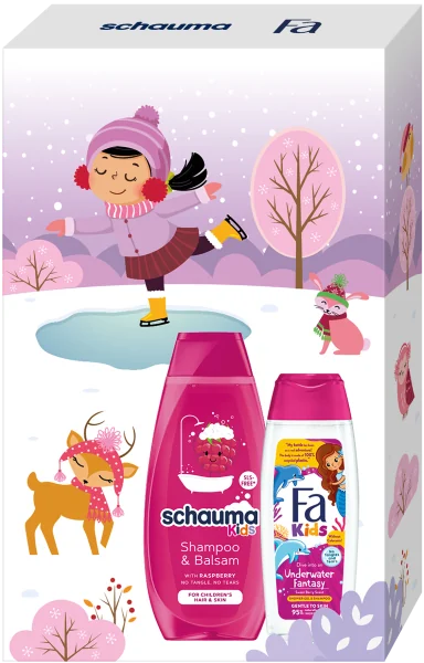 Fa k. Kids pink (sg250ml+ šamp400ml Schauma)