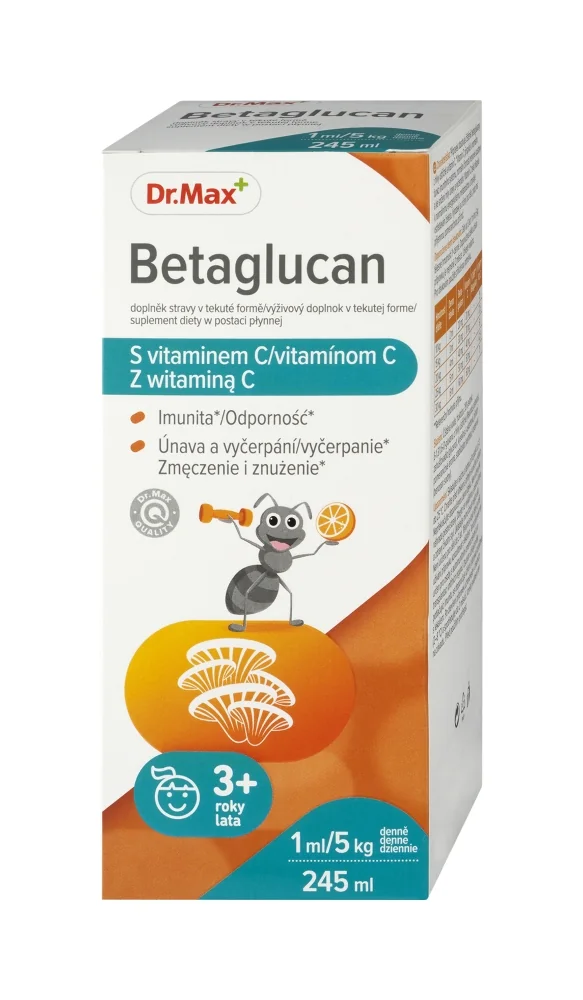 Dr.Max Betaglucan + vitamin C