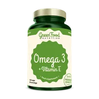 GreenFood Nutrition Omega 3 +  vit E 120cps