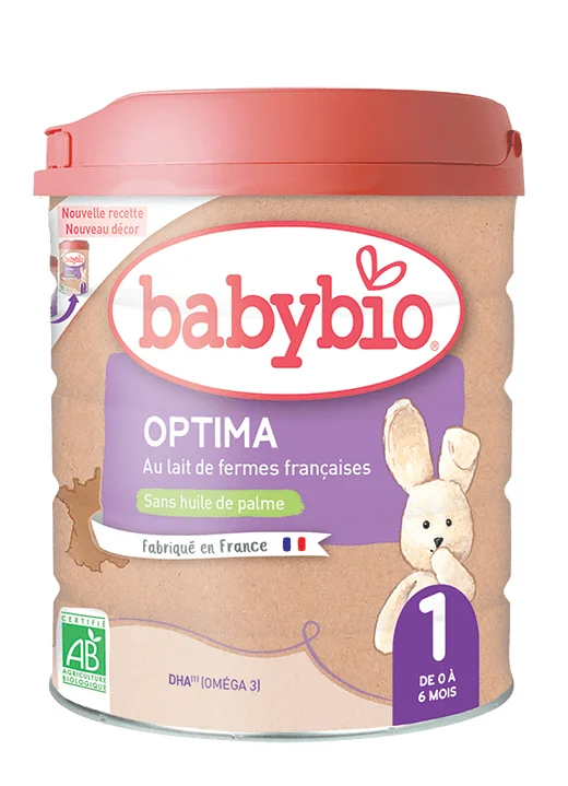 BABYBIO OPTIMA 1 dojčenské bio mlieko (800 g)