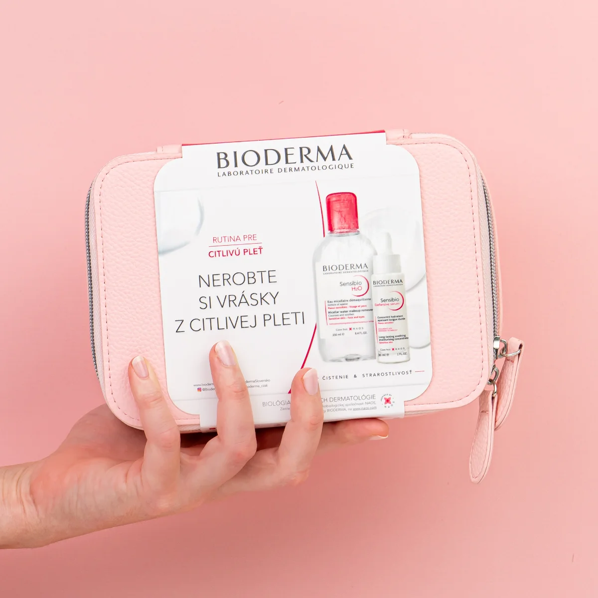 Bioderma Sensibio darčekový balíček pre citlivú pleť a vrásky 1×1 ks, darčeková sada