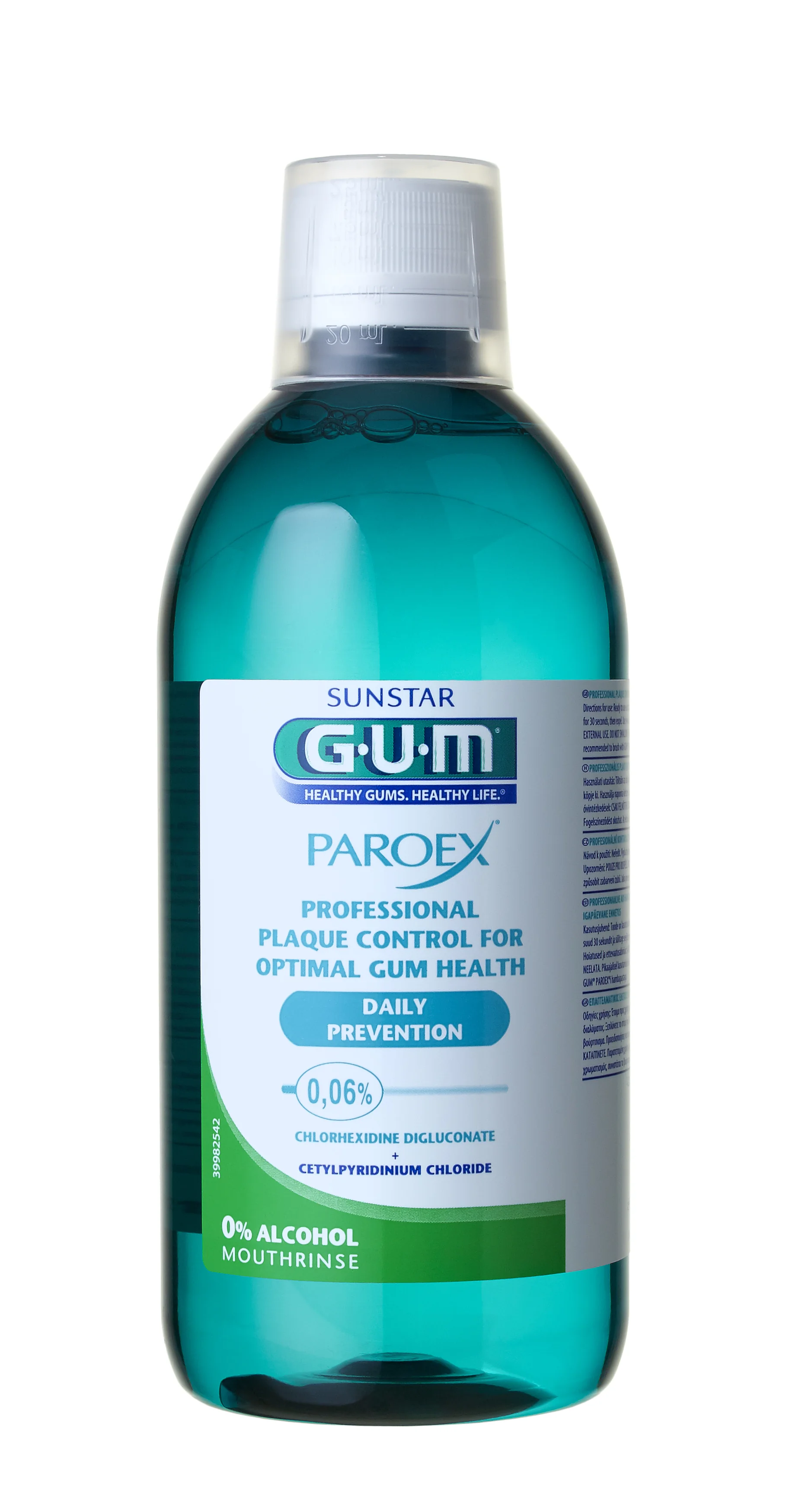 GUM PAROEX (CHX 0,06 %) ústna voda