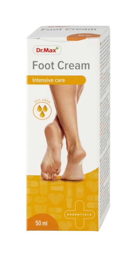 Dr. Max FOOT CREAM UREA 25% 50ML 1×50 ml, hydratačný krém na nohy