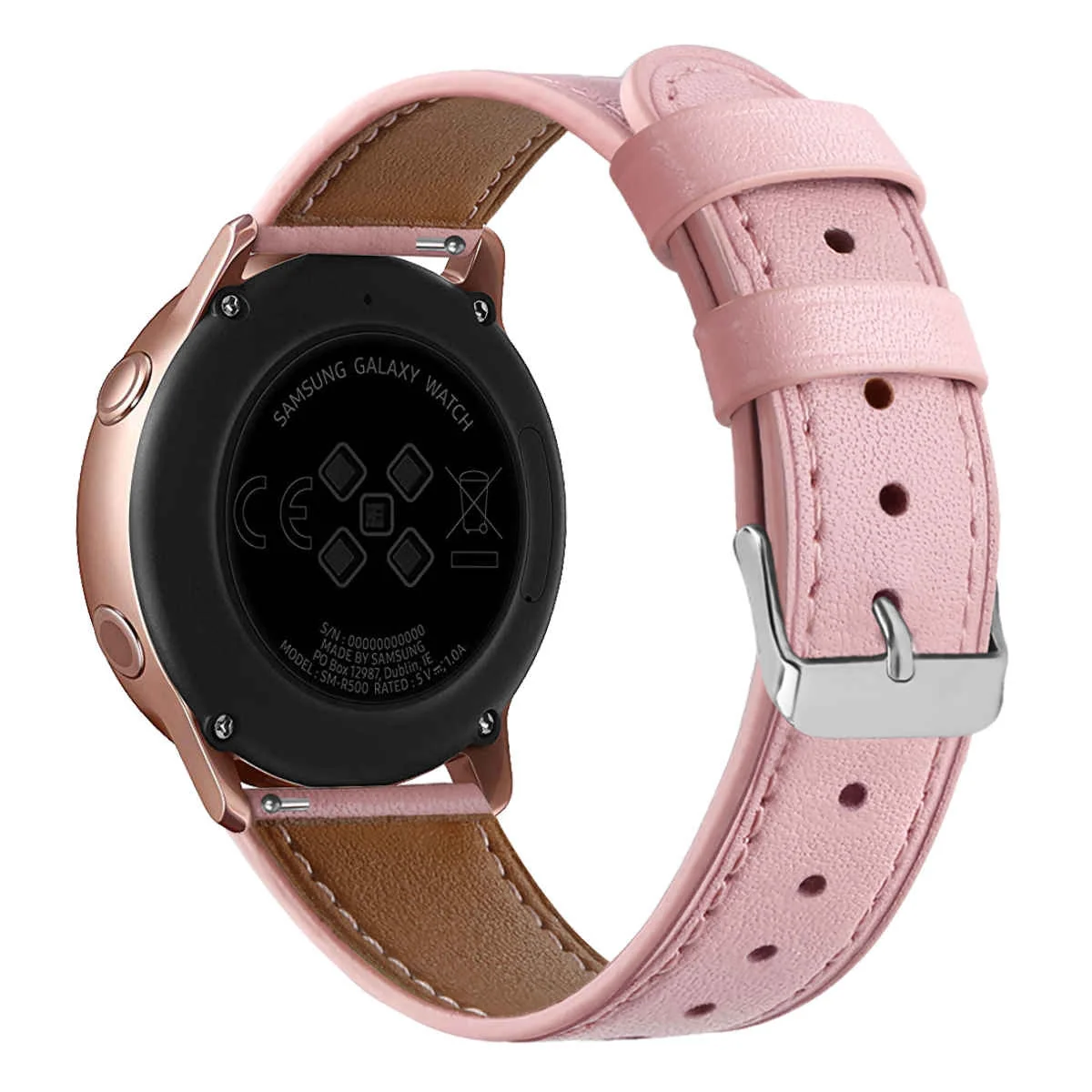 BStrap Leather Italy remienok na Xiaomi Amazfit GTR Mini pink