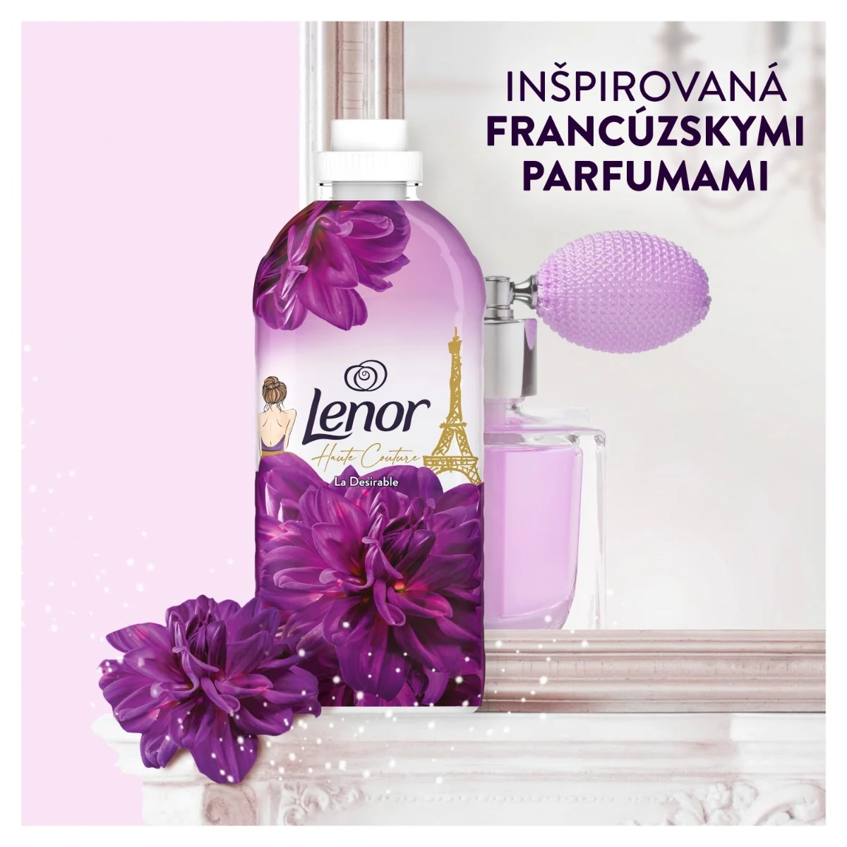 Lenor La desirable aviváž, 37 praní 1×925 ml, aviváž na pranie