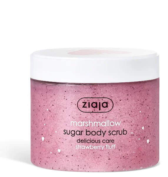 Ziaja Marshmallow - cukrový peeling - scrub na telo