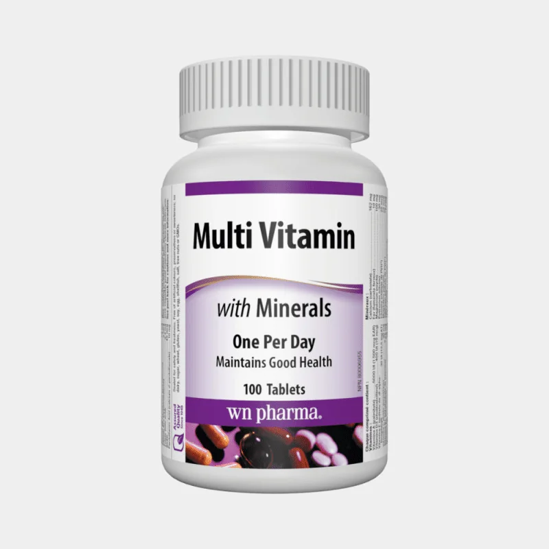 WEBBER NATURALS Multivitamín s minerálmi