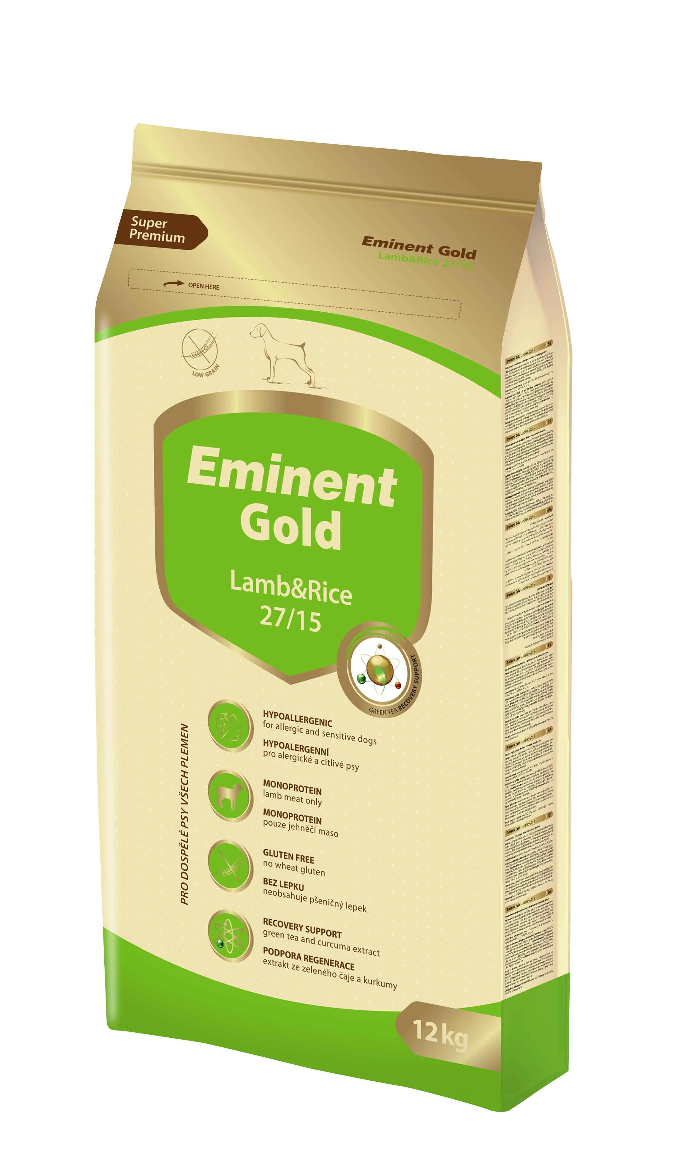 EMINENT GOLD ADULT LAMB&RICE 12KG A.U.V.