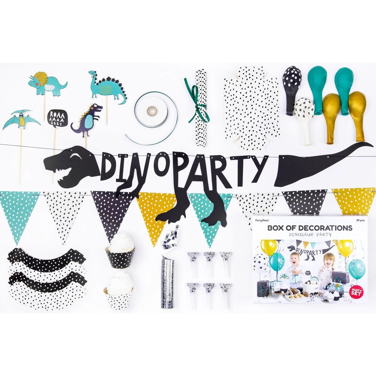 Dekoračný set na party Dinosaurus , 32BPDSET5 