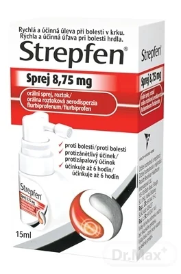 Strepfen Sprej 8,75 mg 1×15 ml, liek