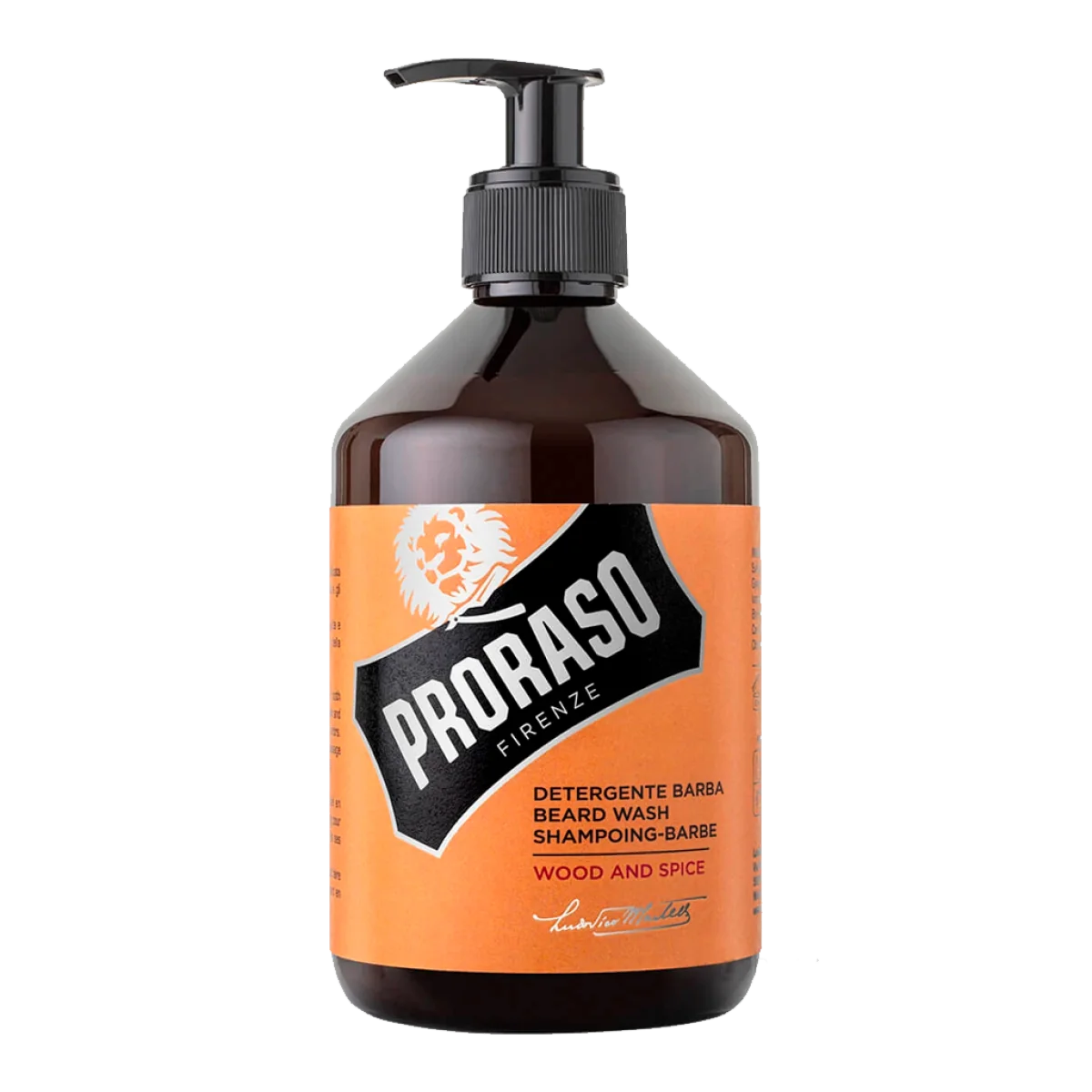 Šampón na bradu Proraso Beard Wash Wood & Spice 500 ml