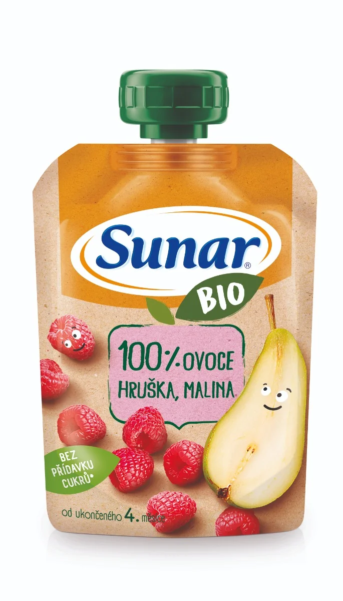 Sunar BIO Kapsička Hruška, malina