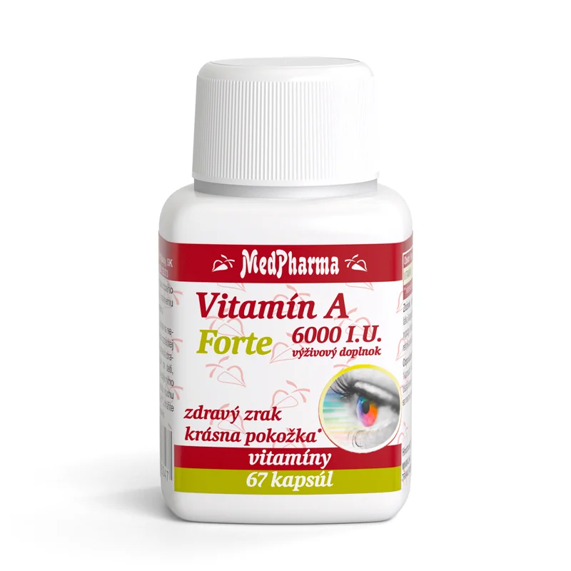 MedPharma Vitamín A 6000 I.U. Forte