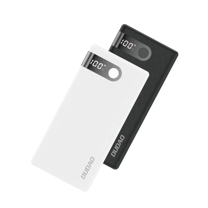 Dudao K9Pro Power Bank 10000mAh 2x USB 2A, biely 