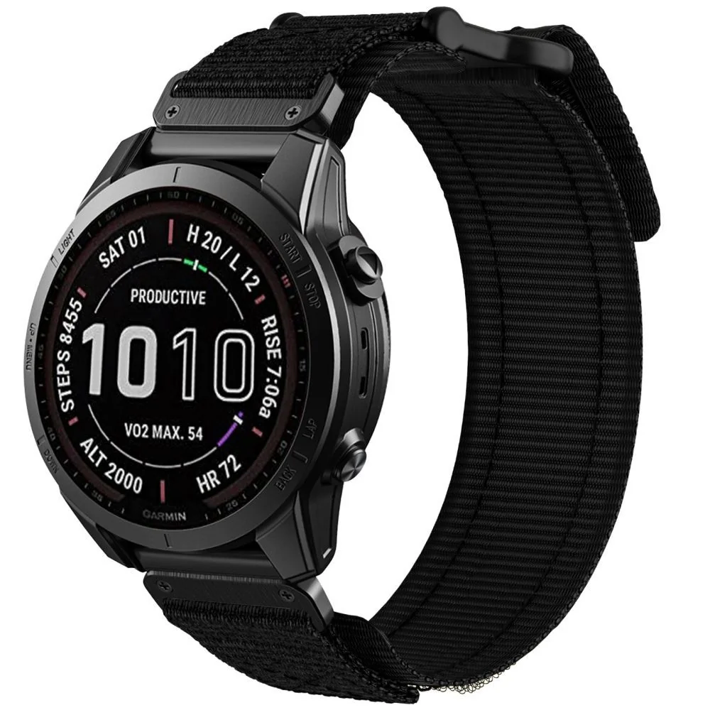 Tech-Protect Scount Pro remienok na Garmin Fenix 5 / 6 / 6 Pro / 7 black