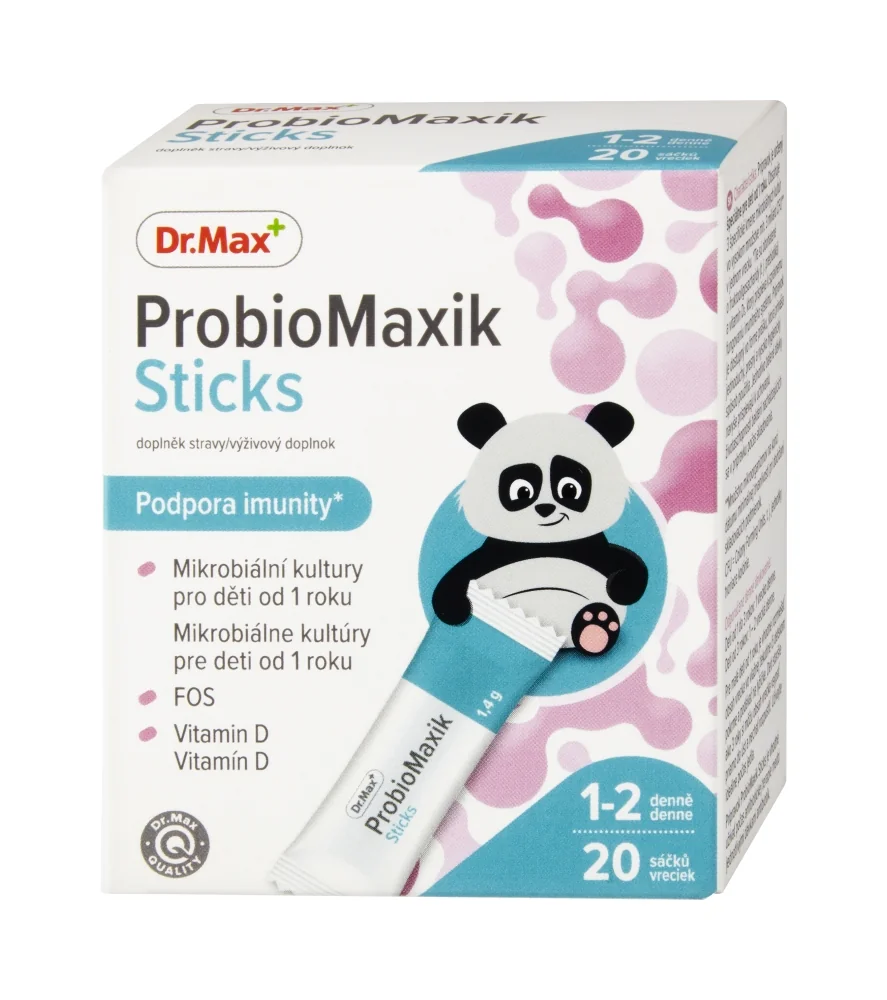 Dr. Max ProbioMaxik Sticks 1×20 ks, podpora imunity