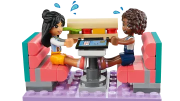 LEGO® Friends 41728 Bistro v centre mestečka Heartlake 1×1 ks, lego stavebnica