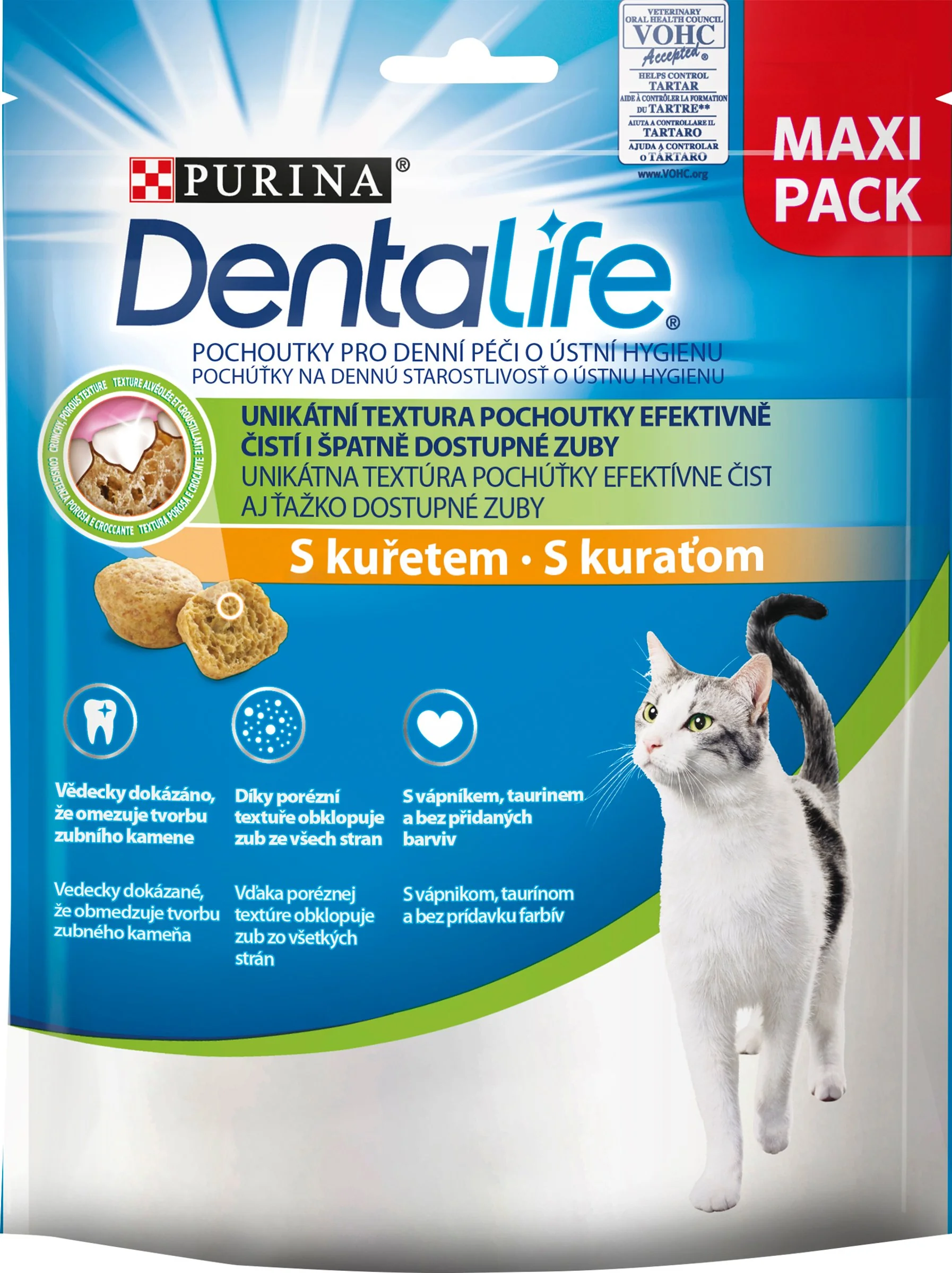 DENTALIFE Cat kura 5x140g