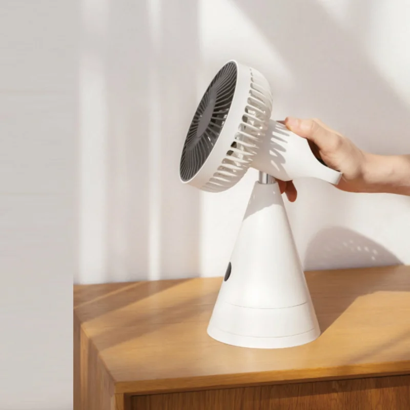 VITAMMY Dream desk fan,  USB mini stolný ventilátor, šedý 