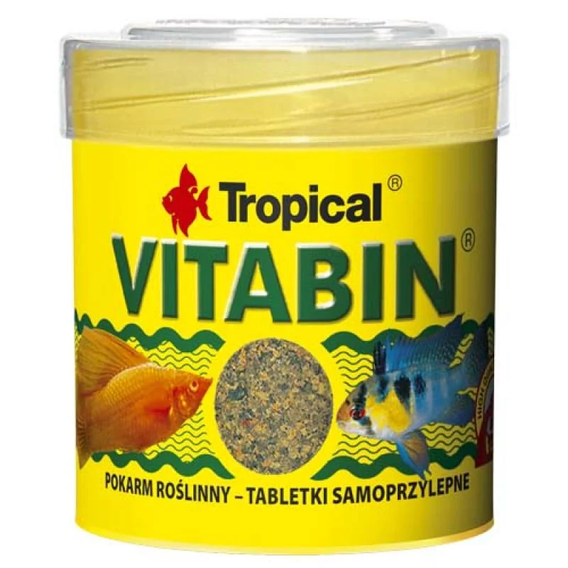 TROPICAL Vitabin vegetable 50ml/36g základné krmivo pre ryby 