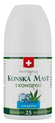 KONSKÁ MASŤ S KONOPOU chladivá