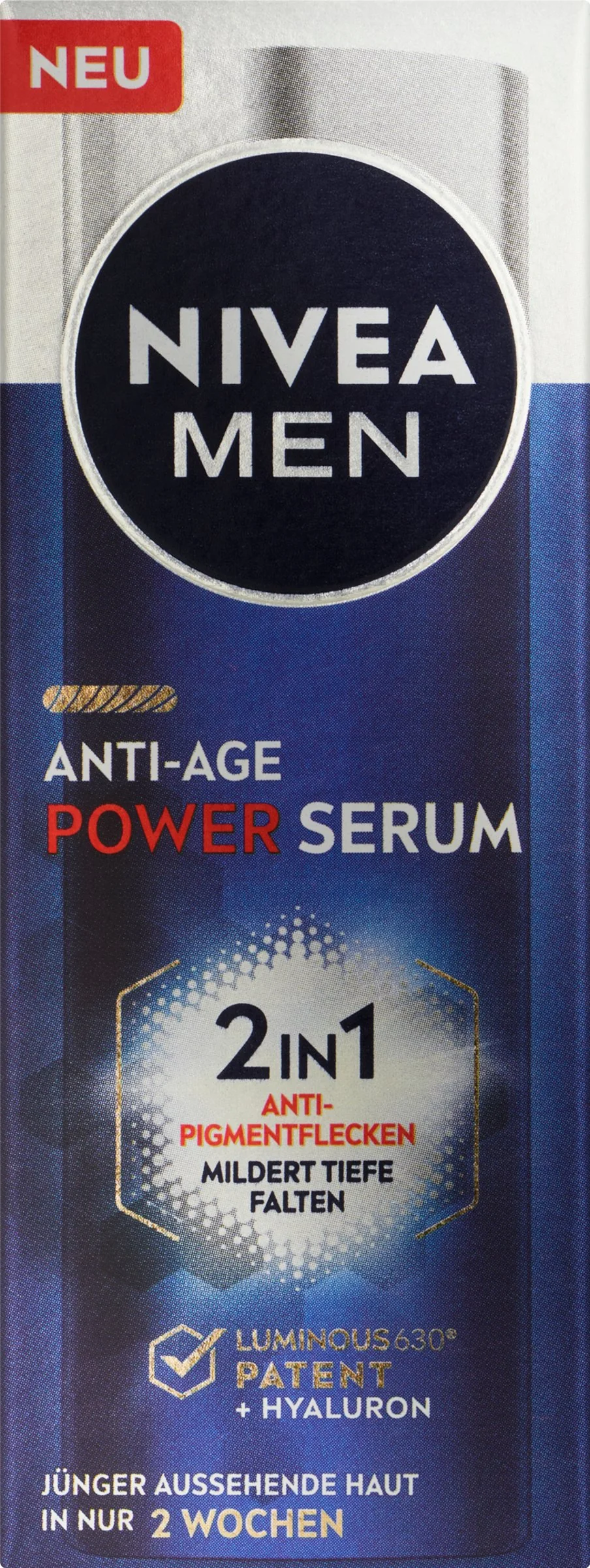 Nivea Men Posilňujúce Power sérum 2 v 1 1×30 ml, pleťové sérum pre mužov