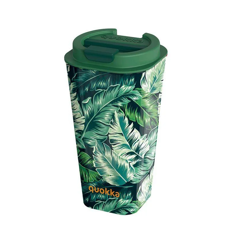 Quokka Vaso Cafe termohrnček 450 ml, jungle