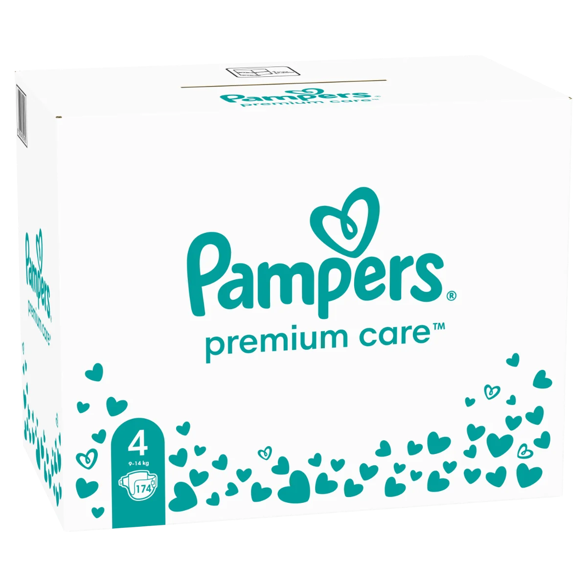 Pampers Premium MBP S4 174ks (9-14kg) 1×174 ks plienky