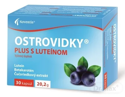 Noventis Ostrovidky Plus s luteínom