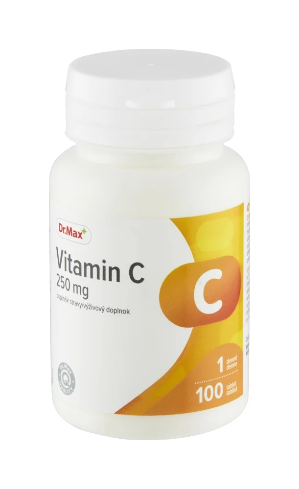 Dr. Max Vitamín C 250 mg 1×100 tbl, výživový doplnok