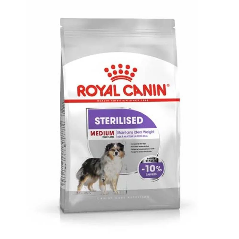 ROYAL CANIN CCN Medium Sterilised 3kg -pre kastrované psy stredných plemien 