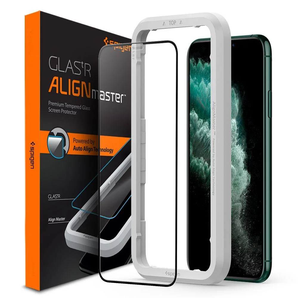 Spigen Glas.Tr Full Cover ochranné sklo na iPhone 11 Pro Max / XS Max