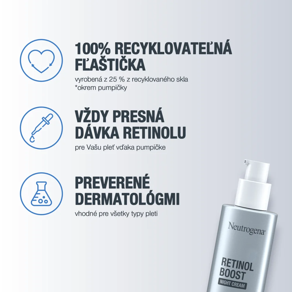 NEUTROGENA® Retinol Boost Nočný krém 1×50 ml, nočný krém