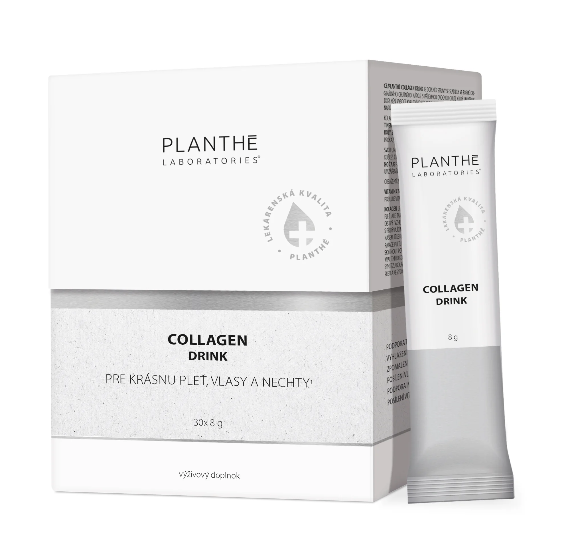 PLANTHÉ Collagen drink 3×8 g, kolagén