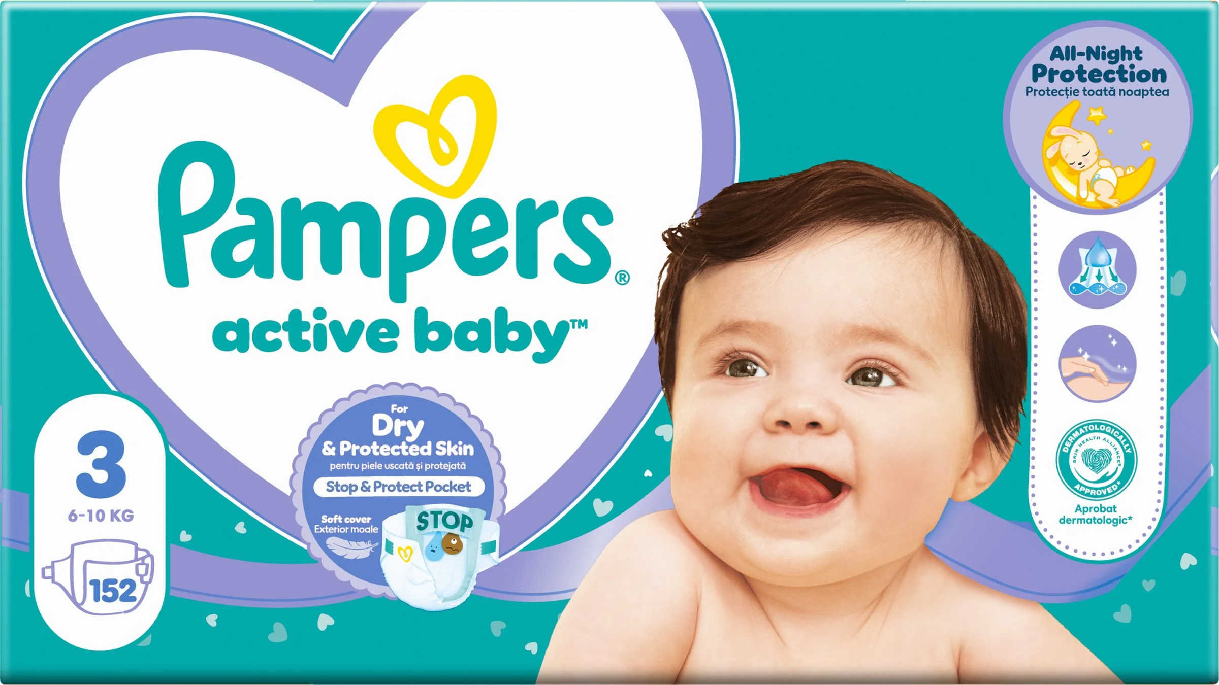 Pampers Active Baby MP+ S3