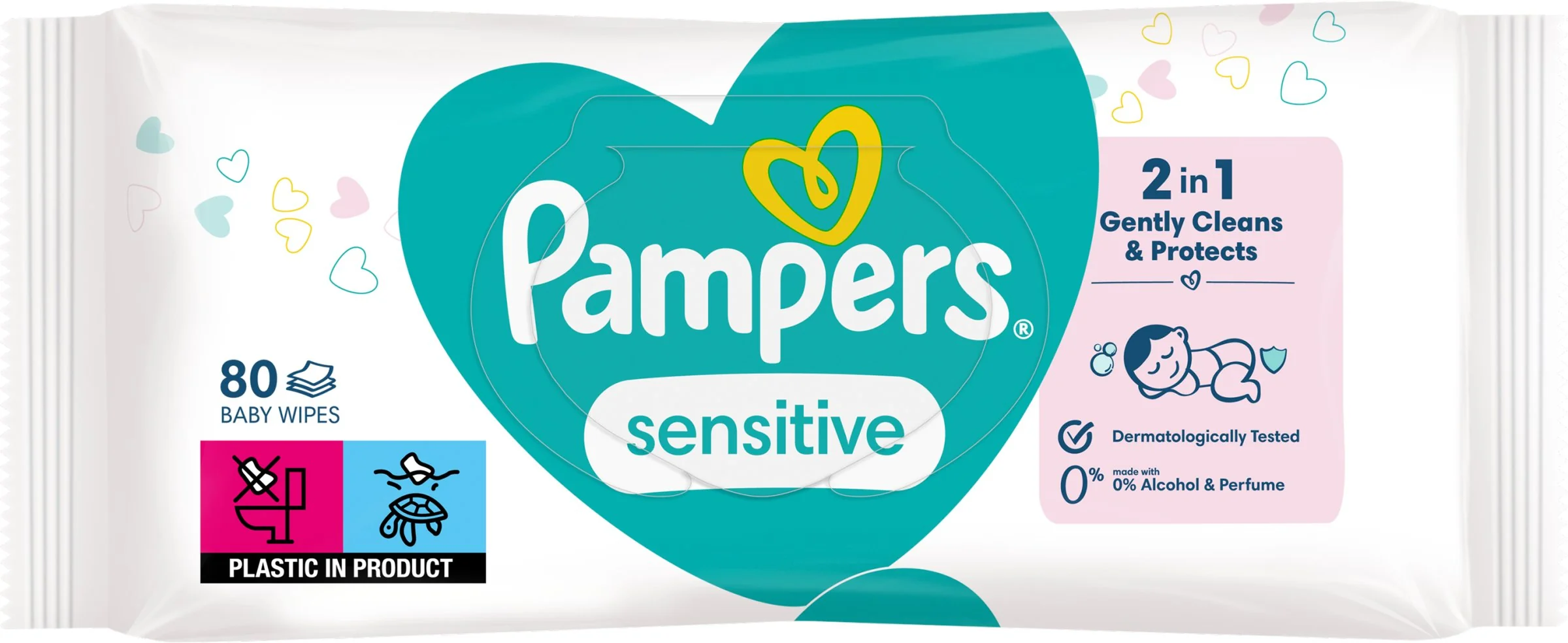 PAMPERS Baby Wipes Sensitive