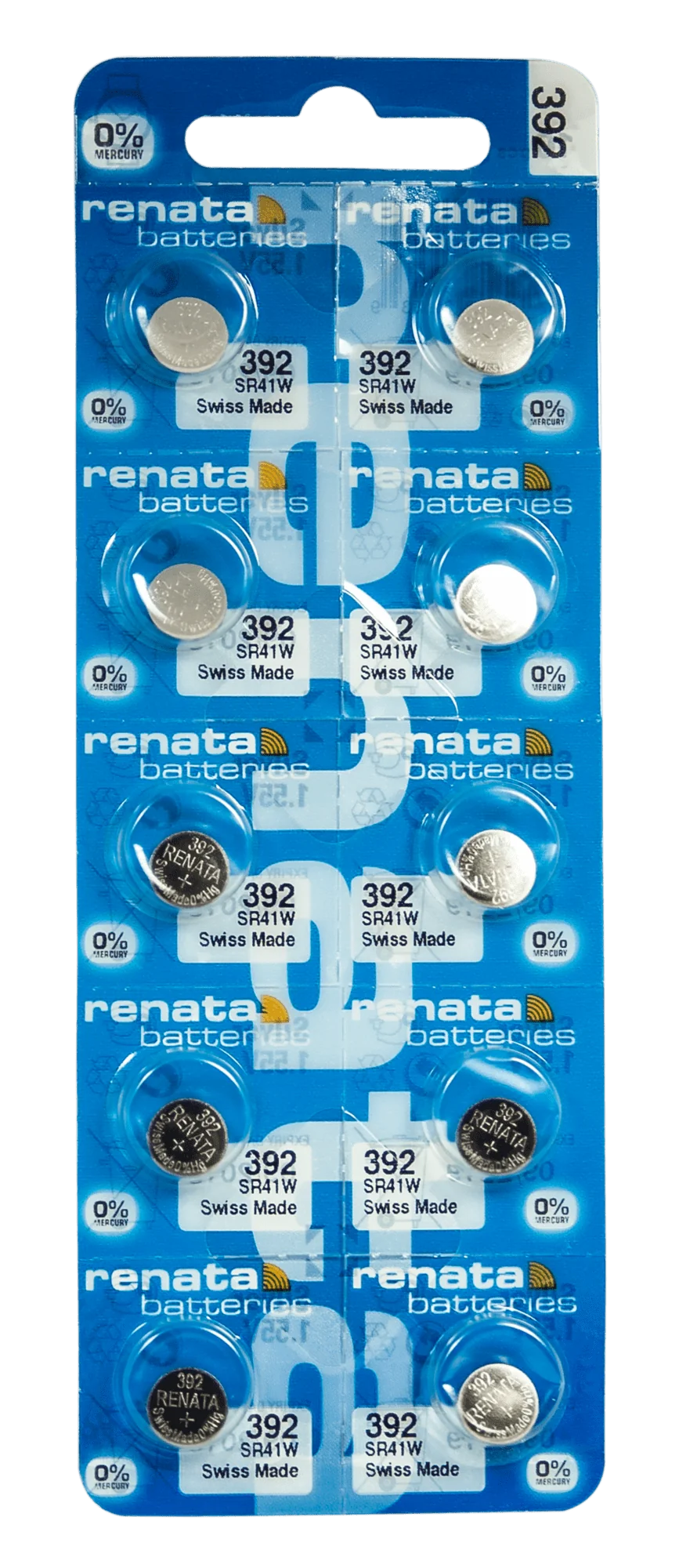 Renata 392 SR41W batéria do hodiniek 1,55V 45mAh 10ks 785618353839