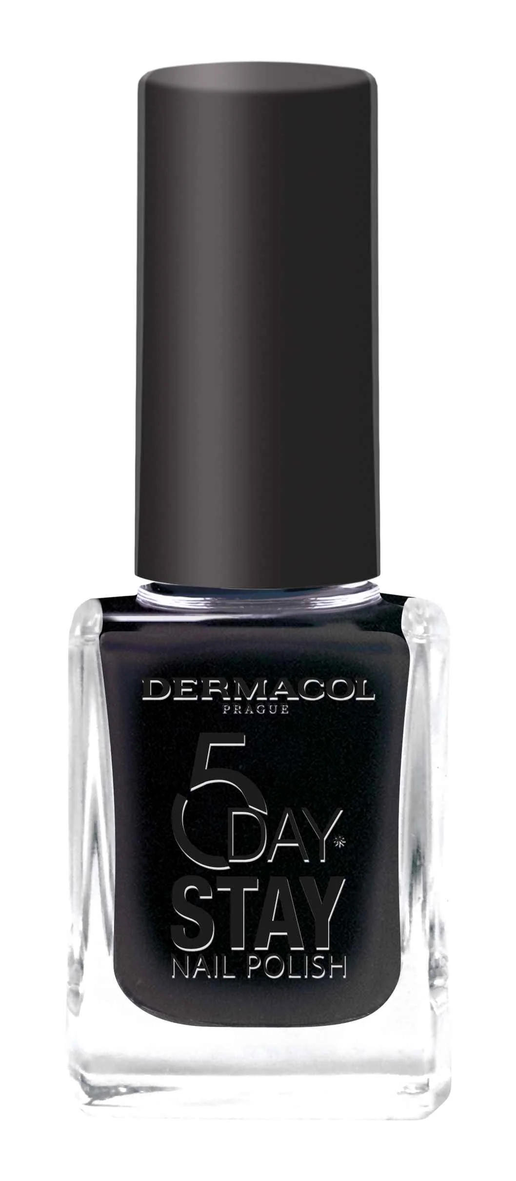 Dermacol Dlhotrvajúcí lak na nechty  5 days stay č.55 Black Onyx