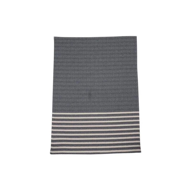 DAVID FUSSENEGGER - DF MARE KIDS Detská deka Honeycomb with Stripes Grey 70 x 90 cm