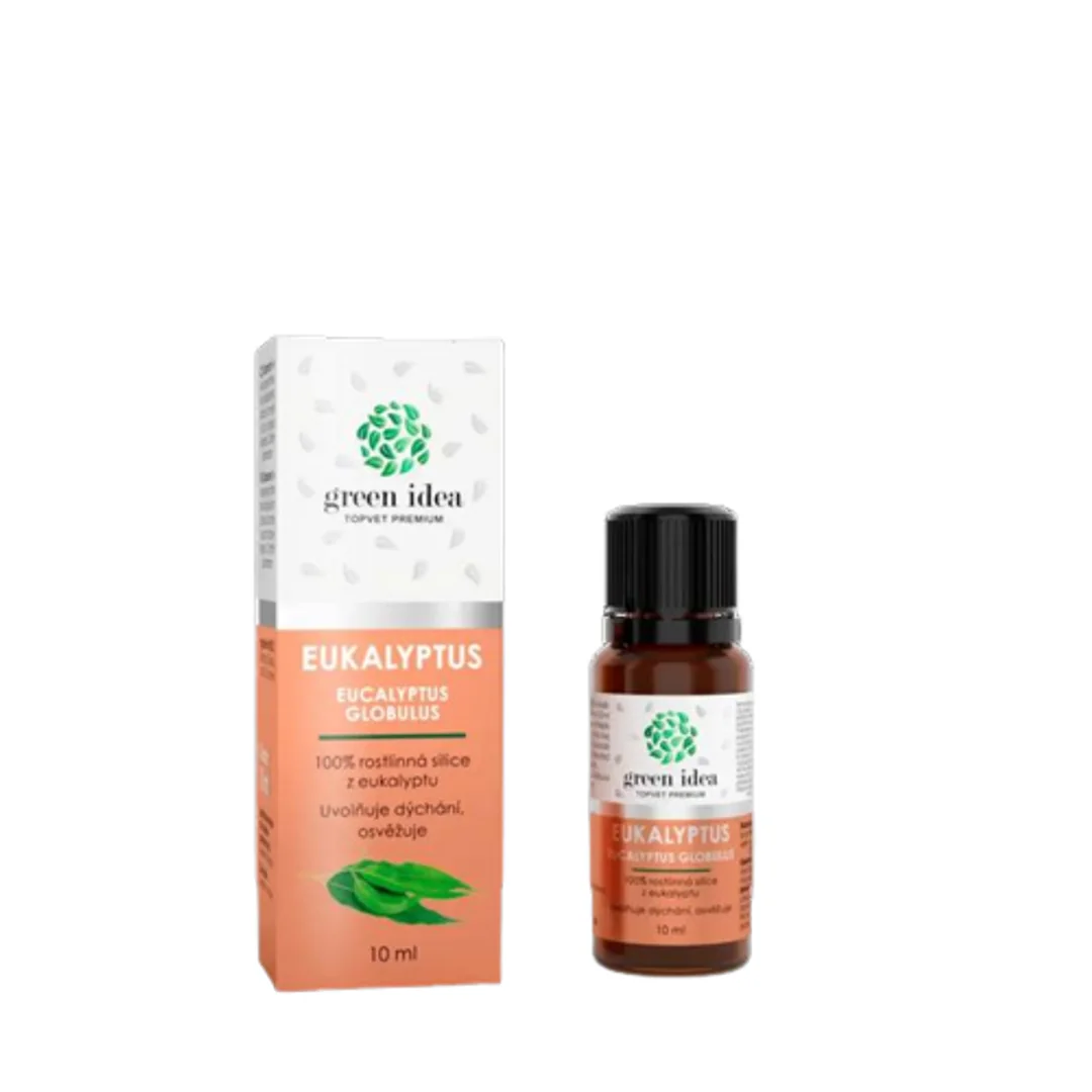 TOPVET 100% rastilinná silica Eukalyptus 10ml