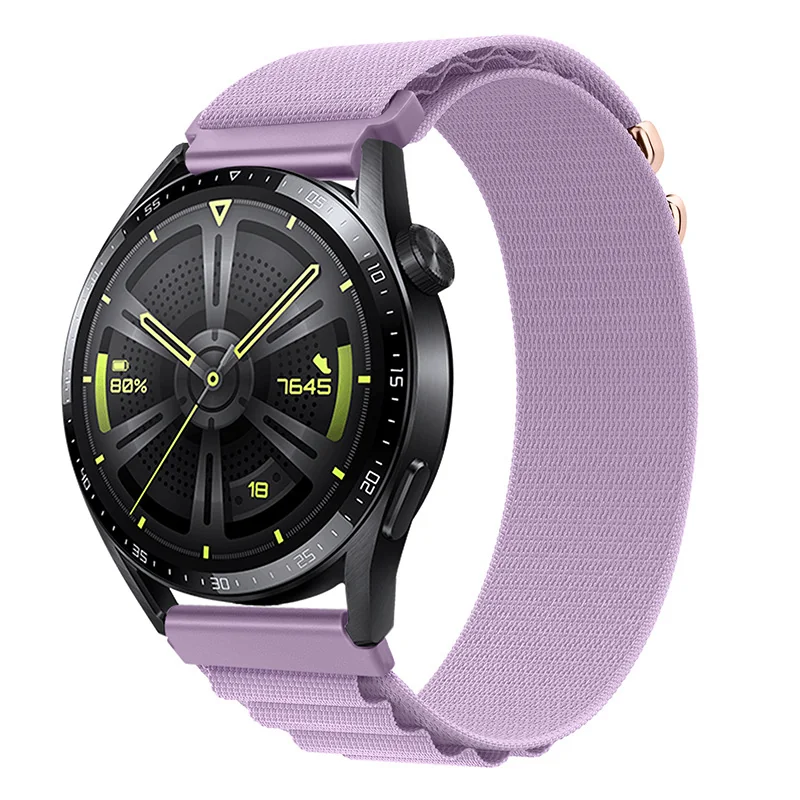 BStrap Nylon Loop remienok na Samsung Galaxy Watch 3 41mm lavender