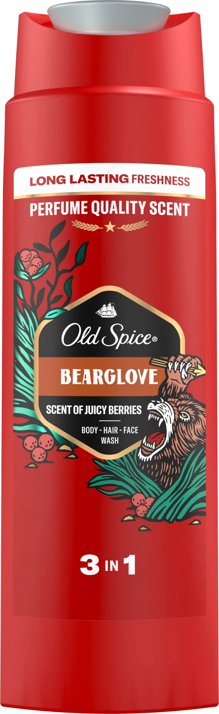 Old Spice Bearglove sprchový gél a šampón pre mužov 250ml