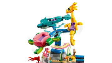 LEGO® Friends 41737 Zábavný park na pláži 1×1 ks, lego stavebnica