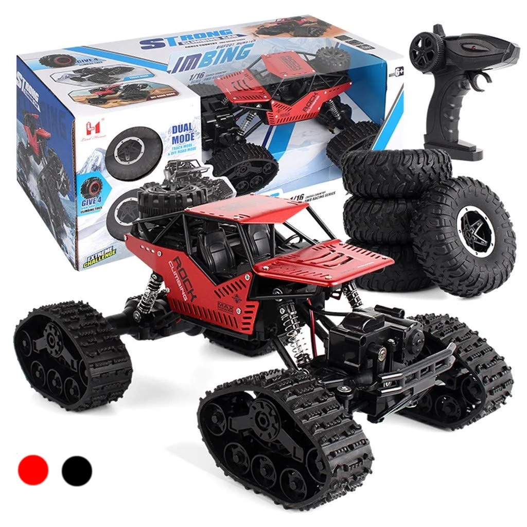 4x4 RC Rock Crawler - RC Rock Crawler 4x4 LHC012 Auto na Diaľkové Ovládanie 2v1 - Červené