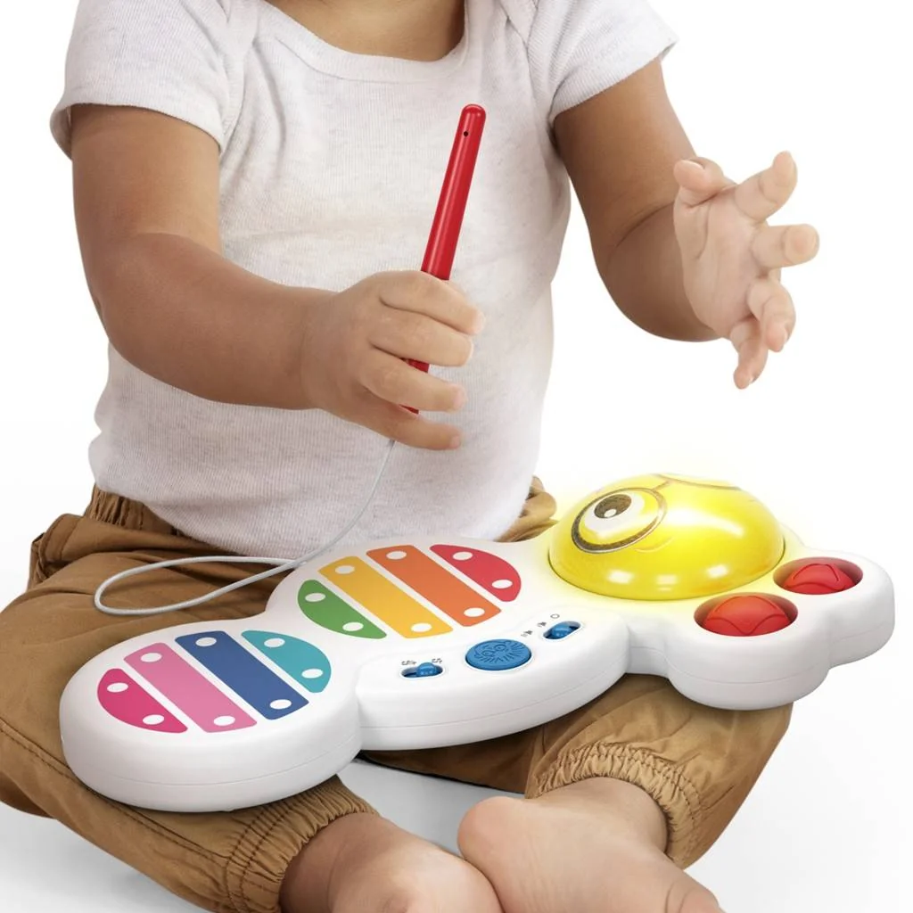 BABY EINSTEIN Hračka hudobná xylofón Cal’s Curious Keys™ 12m+ 1×1 ks, hračka pre deti