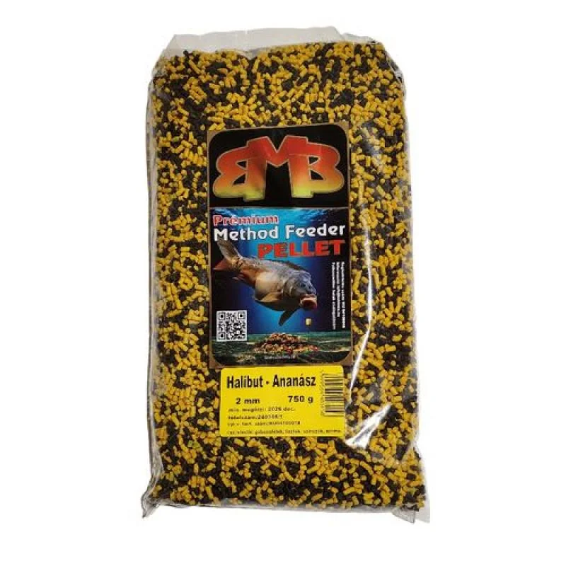 BUKI MIX Premium Method Feeder pelety 2mm / 750g Halibut- ananás