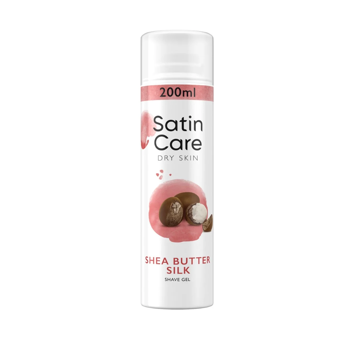 Satin Care Gel 200ml Dry skin 1×200 ml, dámsky gél na holenie