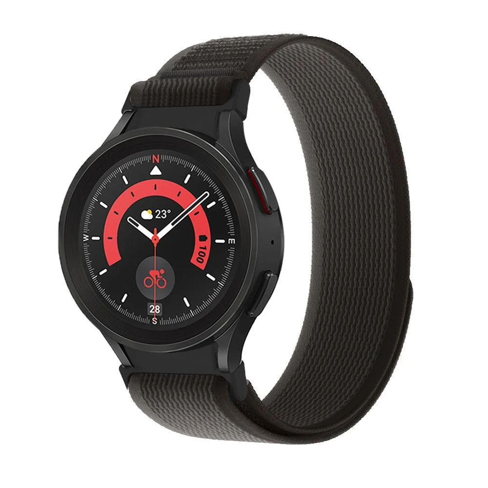 Tech-Protect Nylon remienok na Garmin Fenix 5 / 6 / 6 Pro / 7 black/orange