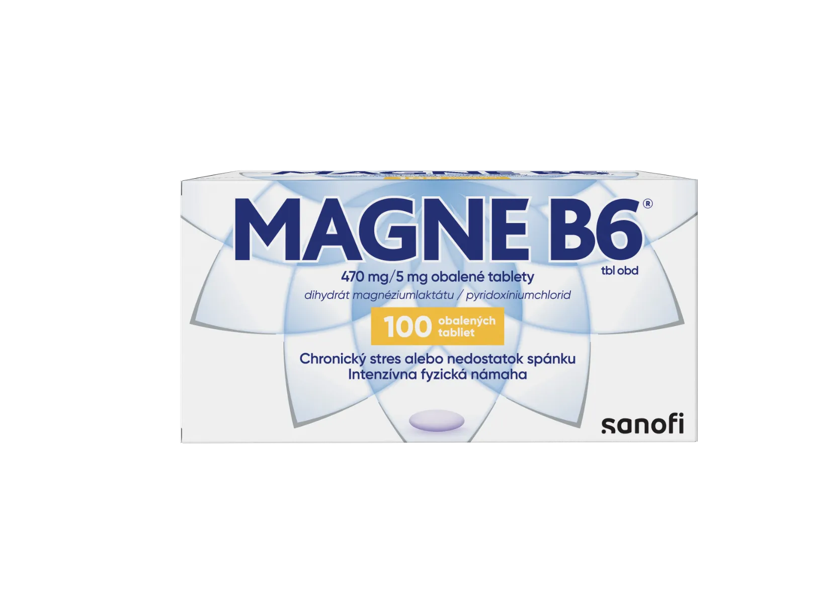 Magne B6 470 mg/5 mg 100 tabliet 1×100 tbl, liek