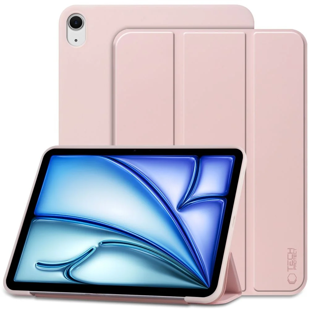 Tech-Protect Smartcase puzdro na iPad Air 10.9'' 4-5gen 2020-2022 / 11'' 6gen 2024 ružové